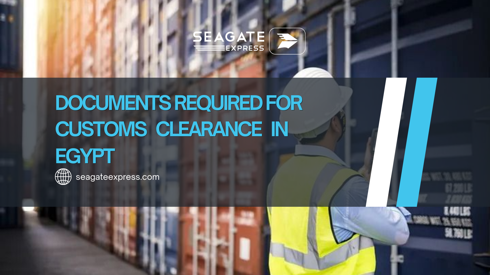 Documents required for customs clearance in Egypt