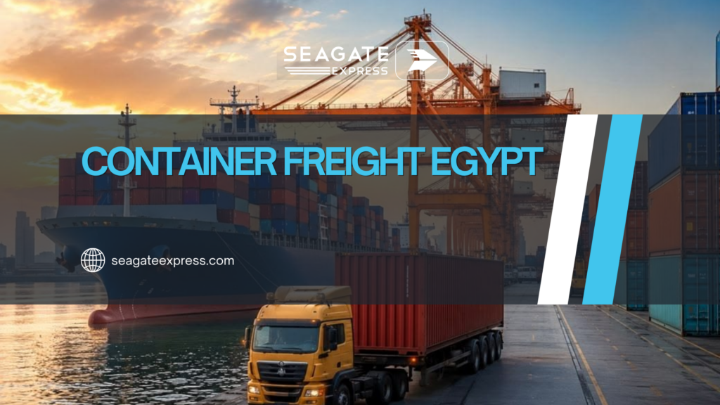 container freight Egypt