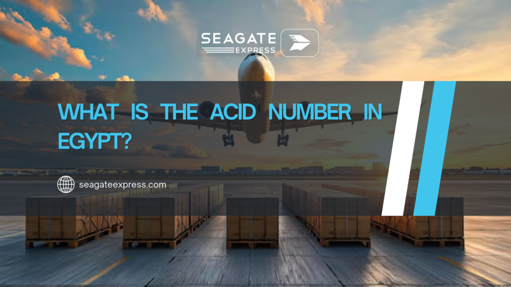 What Is the ACID Number in Egypt?